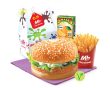 Kiddy Meal - Halloumi Burger